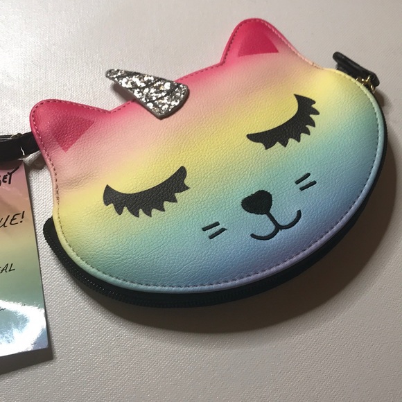 🌿 NWT Betsey Johnson • Wristlet Caticorn - Picture 7 of 9